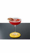 Highlight Red Spicy Margarita in Modern Glassware