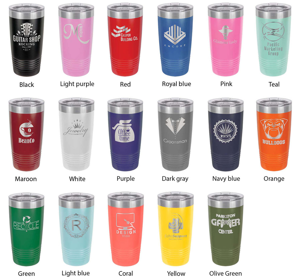 Mountains Are Calling Tumbler Camping Hiking Travel Mug Insulated Laser Engraved Coffee Cup Outdoors Gift 20 oz